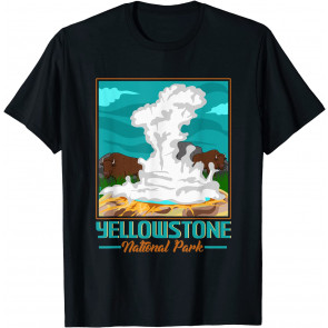 Retro National Park  T-Shirt