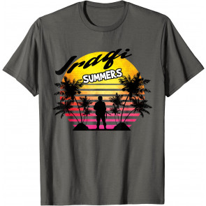 Retro Sun Iraqi Summers Veteran Gift T-Shirt