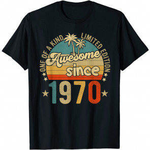 Retro Vintage 1970 Limited Edition 51st Birthday 51 Year Old T-Shirt