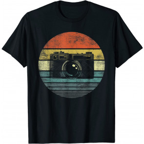 Retro Vintage Camera Photography Lover Photographer Gift T-Shirt