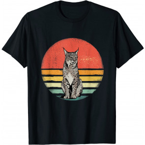 Retro Vintage Lynx Nature Lynx Lover T-Shirt