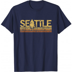Retro Vintage Seattle Washington T-Shirt