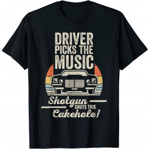 Retro Vintage Supernatural Driver Picks Music T-Shirt