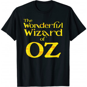 Retro Vintage Yellow Brick Road Wonderful Wizard Of OZ Logo T-Shirt