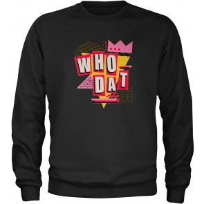 Retro Who Dat Throwback T-Shirt