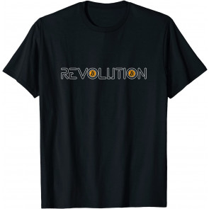 Revolution Bitcoin Crypto Currency Blockchain T-Shirt