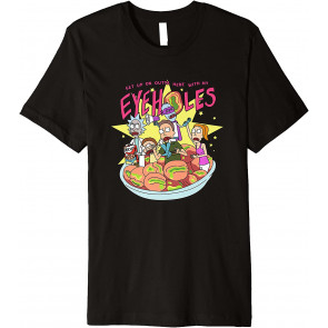 Rick And Morty Eyeholes Cereal T-Shirt