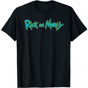 Rick And Morty Horizontal Logo T-Shirt