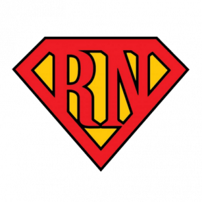 Rn  Registered Nurse  Superman Tshirt