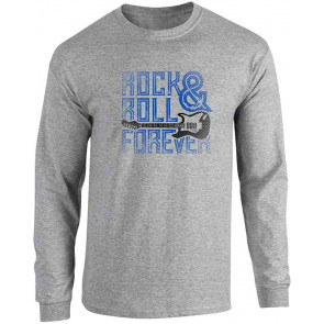 Rock And Roll Forever Music Retro Vintage Guitar Band Vintage Full T-Shirt