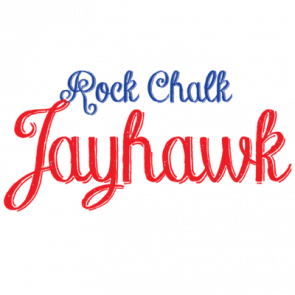 Rock Chalk Jayhawk  Kansas Tshirt