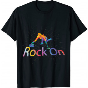 Rock On Curling Winter Sports Be A Sportsman Curler T-Shirt