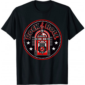 Rockabilly Jukebox Vintage 1950s Sock Hop Dance Doo Wop 60s T-Shirt