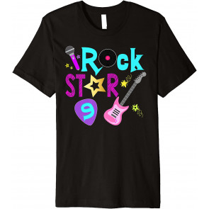 Rockstar Birthday Party Themed For Girls Music Outfit T-Shirt