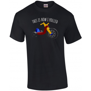 Nostalgic Love 70s 80s Vintage Retro Toys Big Tricycle Wheel T-Shirt