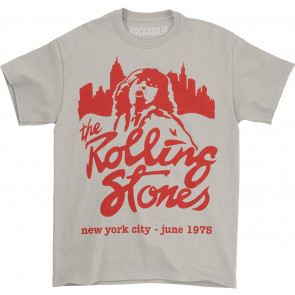 Rolling Stones Men's Mick June 1975 NYC T-Shirt