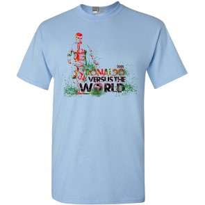 Ronaldo Versus The World 2018 Soccer DT T-Shirt