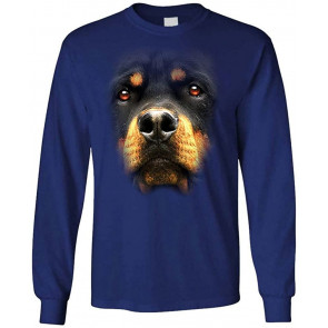 Rottweiler FACE - Big Dog Guard America USA - T-Shirt