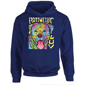 Rottweiler LUV - Dean Russo Dog Modern Art - T-Shirt
