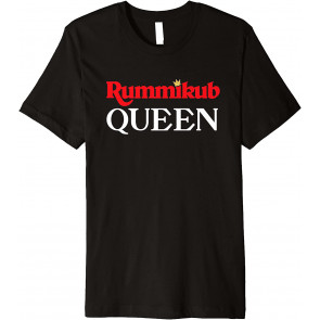 Rummikub Queen Logo With Royal Crown T-Shirt