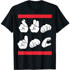Run DMC Official Sign Language T-Shirt