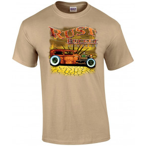 Rust Bucket Hot Rod Auto Garage T-Shirt