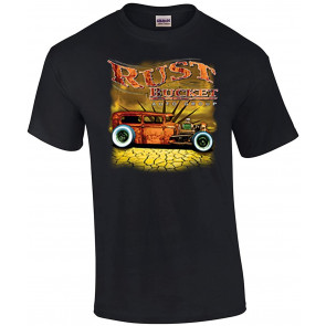 Rust Bucket Hot Rod Auto Garage T-Shirt