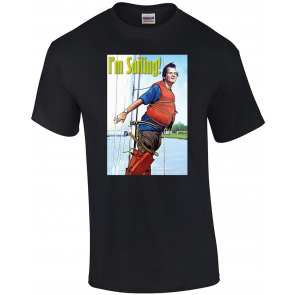 Bill Murray What About Bob I'm Sailing 90s Movies T-Shirt