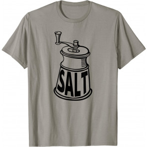 Salt Mill Grinder Costume Salt Or Pepper Simple Halloween T-Shirt