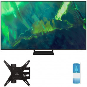 Samsung QN55Q70AA 55" Class UHD High Dynamic Range QLED 4K Smart TV With A Walts TV Medium Full Motion Mount For 32"-65" Compatible TV's And A Walts HDTV Screen Cleaner Kit (2021) T-Shirt