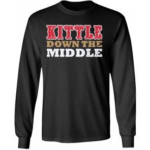 San Francisco Down The Middle Kittle Boys Girls T-Shirt