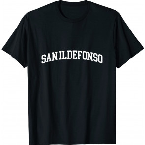 San Ildefonso Vintage Retro Sports Arch T-Shirt