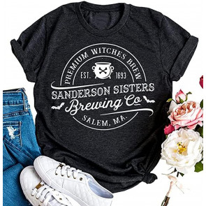 Sanderson Sisters Brewing Co Salem Ma Halloween T T-Shirt