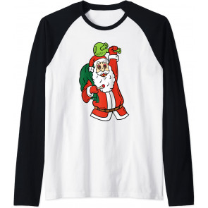 Santa Claus Smoking Weed Cannabis Marijuana Christmas X-Mas T-Shirt