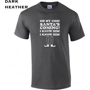 Santa Is Coming I Know Him T-Shirt