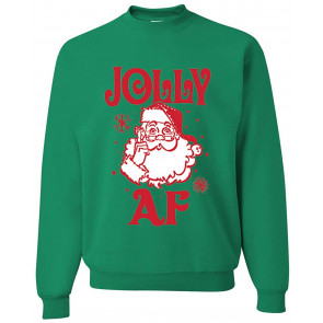 Santa Jolly AF Christmas T-Shirt