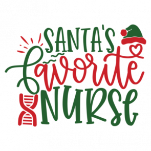 Santas Favorite Nurse 01 T-Shirt