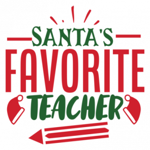 Santas Favorite Teacher 01 T-Shirt
