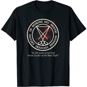 Satanic Lucifer Satanic Sigil T-Shirt