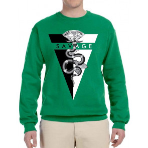 Savage Snake Diamond Hip T-Shirt