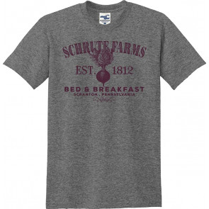 Schrute Farms Bed & Breakfast Scranton Pennsylvania Est. 1812 T-Shirt