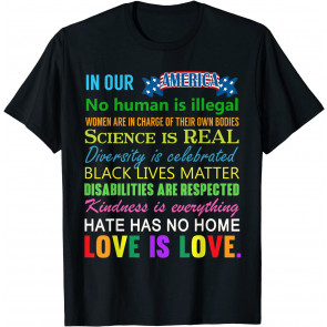 Science Is Real Black Lives Matter  T-Shirt