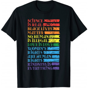 Science Is Real Black Lives Matter T T-Shirt