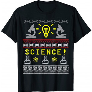 Science Nerd Ugly Christmas  T-Shirt