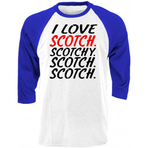 Scotch Scotchy Scotch - Whiskey Drink Alcohol - Baseball T-Shirt