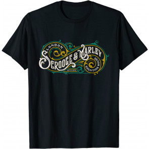 Scrooge And Marley Counting House Christmas Carol Vintage T-Shirt