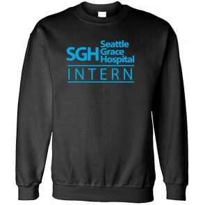 SEATTLE GRACE INTERN - Hospital Tv Show - Fleece Sweat T-Shirt