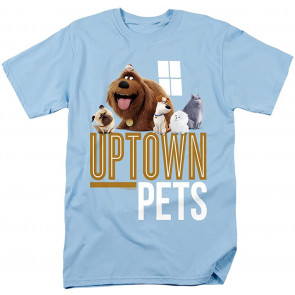 Secret Life Of Pets Logo And Pets T-Shirt