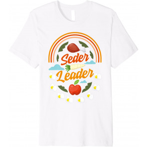 Seder Leader Jewish Holidays Fast Food Passover Tradition T-Shirt