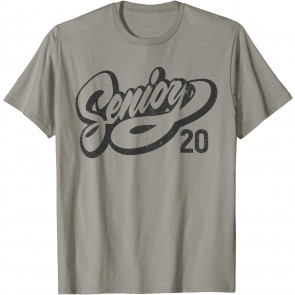 Senior Class Of 2020 Graduate Vintage Style T-Shirt